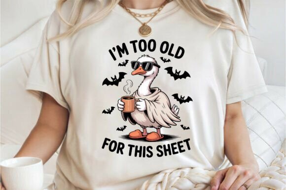 Funny Goose Coffee Halloween PNG: A Versatile Design Resource