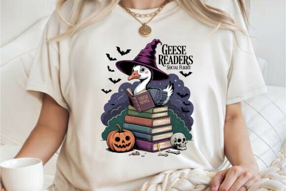 Geese Readers Social Flight Shirt PNG: Creative Design Possibilities