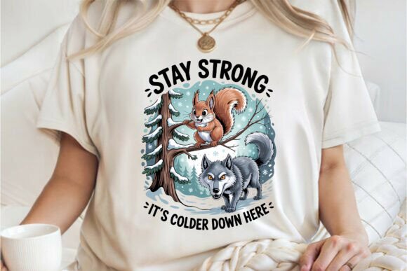 Stay Strong, Motivational Design PNG: A Versatile Choice for Creative Projects